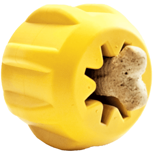 Durable Rubber Chew Toy and Treat Holder for Dogs-1