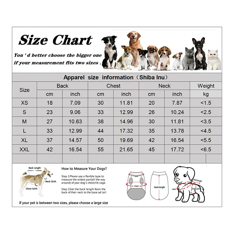 Winter Dog Clothes Puppy Pet Dog Coat Jacket For Small Medium Dog