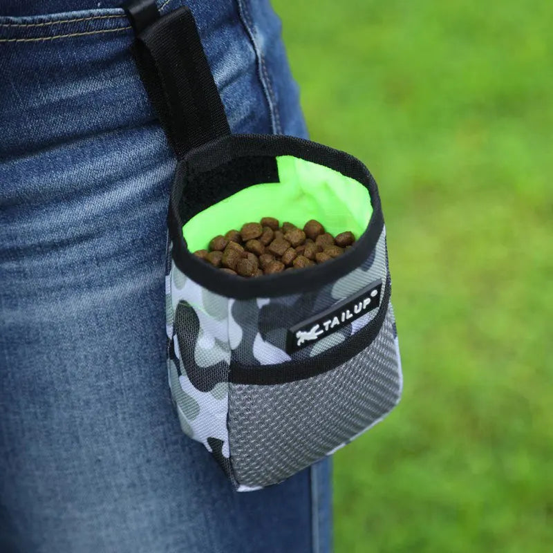 Pet Dog Pocket Snack Reward Waist Bag Puppy Training Treat Snack Bait