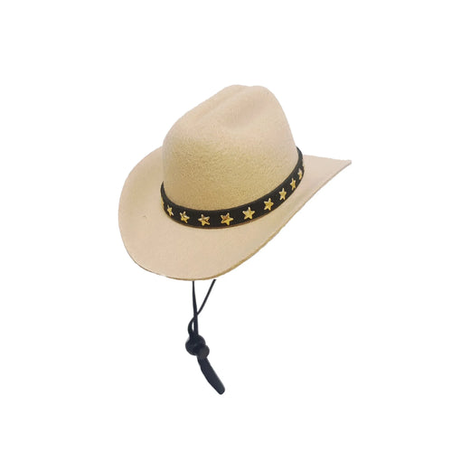 Pet Dog Hat Star Cowboy Hat Pet Supplies Adjustable Dog Costume Top