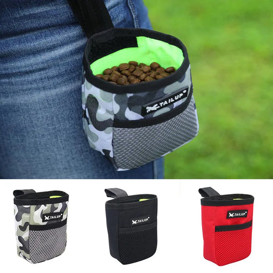 Pet Dog Pocket Snack Reward Waist Bag Puppy Training Treat Snack Bait