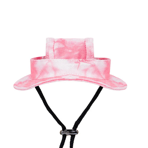 Pets Hat with Ear Holes Adjustable Baseball for Medium Small Dogs